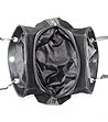 Черна велурена дамска чанта Daria-2 снимка