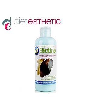 Маска - балсам за коса с шипково масло Biotina 250 мл снимка