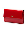 Лачена червена дамска чанта Pola-3 снимка