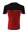 Мъжка памучна тениска в червено и черно Bruno-1 снимка