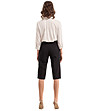 3/4 черен дамски панталон Lexy-4 снимка