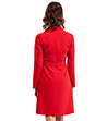 Червена асиметрична рокля с връзка Grace-1 снимка