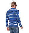 Синя памучна мъжка блуза Calgary-1 снимка