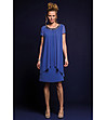 Синя двупластова рокля Vesna-0 снимка