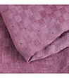 Лилав дамски памучен шал Kelly-3 снимка