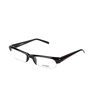Черни unisex полурамки за очила снимка