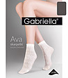 Сиви къси дамски чорапи Ava-1 снимка