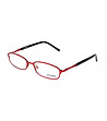 Unisex рамки за очила в червено и черно-0 снимка