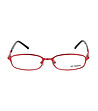 Unisex рамки за очила в червено и черно-1 снимка