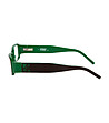 Unisex рамки за очила в зелено и тъмнокафяво-2 снимка