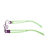 Дамски полурамки за очила във виолетово и зелено-2 снимка