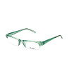 Unisex зелени полурамки за очила-0 снимка
