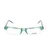 Unisex зелени полурамки за очила-1 снимка