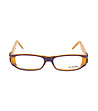 Дамски рамки за очила във виолетово и жълто-1 снимка