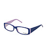 Unisex рамки за очила в тъмносиньо и виолетово-0 снимка