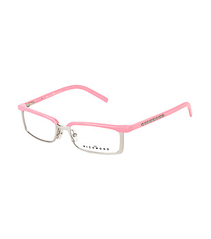 Дамски рамки за очила в розово и сребристо снимка