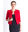 Червено дамско сако Ageta-0 снимка