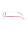 Дамски рамки за очила в розово и сребристо-2 снимка