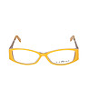Дамски рамки за очила в жълто и бронзов нюанс-1 снимка