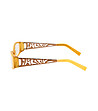 Дамски рамки за очила в жълто и бронзов нюанс-2 снимка