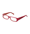 Дамски пластмасови рамки за очила в цвят бордо-0 снимка