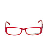 Дамски пластмасови рамки за очила в цвят бордо-1 снимка