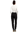 Черен дамски панталон Darlene-3 снимка