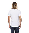 Бяла памучна мъжка тениска Rich-1 снимка