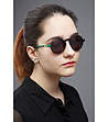 Дамски слънчеви очила в кафяво и зелено-0 снимка