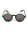 Дамски слънчеви очила в кафяво и зелено-2 снимка
