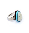 Дамски пръстен с многоцветен елемент Zita-0 снимка