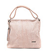 Дамска кожена розова чанта Augusta-0 снимка