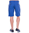 Сини мъжки къси панталони от лен и памук Conrad-1 снимка