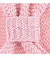 Розов детски комплект от шал и лента за глава-4 снимка