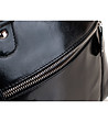 Дамска черна чанта с RFID защита-3 снимка