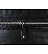 Дамска чанта за рамо в черно с RFID защита-4 снимка