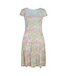 Многоцветна рокля с флорален принт Frances-1 снимка