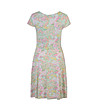 Многоцветна рокля с флорален принт Frances-2 снимка