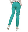 Дамски памучен панталон в зелен нюанс Melanie-1 снимка