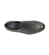 Черни мъжки кожени обувки Alger-1 снимка