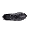 Черни мъжки кожени спортни обувки Dacio-1 снимка