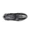 Дамски кожени обувки в тъмносребристо Alena-1 снимка