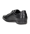 Черни мъжки кожени обувки Bernold-3 снимка