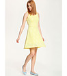 Жълта рокля без ръкави Lotty-0 снимка