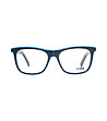 Unisex рамки за очила в тъмносиньо със сини кантове-1 снимка