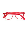 Червени unisex рамки за очила-2 снимка