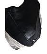 Черна кожена дамска чанта с лъскав ефект Belinda-4 снимка