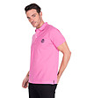 Розова мъжка памучна блуза Claudio-2 снимка