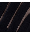 Дамски ръкавици в черно и кафяво с вълна-2 снимка