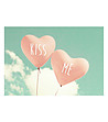 Постелка с принт Kiss me 52х75 см-0 снимка